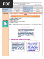 Guia de Aprendizaje 2 Politica 10°