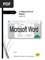 Configuracion de Pagina Word 2016