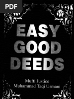 Easy Good Deed Mufti Taqi Usmani