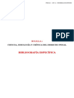 Bolilla 1 - Ciencia Ideología y Crítica Del Derecho Penal