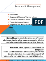 Abnormal Labour and It Management