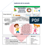 Semana 1 Plan Educativo Aprendamos Juntos