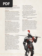 Martial Archetypes: Armiger