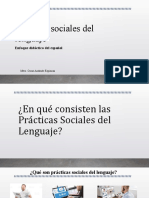 Prácticas Sociales Del Lenguaje