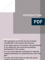 Basic of Income Tax (1st Chapter)