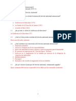 Cuestionario de Legislación Ambiental Internacional II