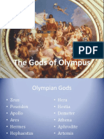 The Gods of Olympus