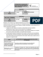 Declaración Jurada para El Desarrollo en Coautoría Del Trabajo de Investigación para La Obtención de Grado de Bachiller y Título Profesional