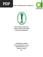 Ensayo Sobre La Comunicación en Las Empresas