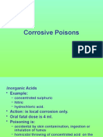 Corrosive Poisons