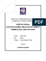 Kertas Kerja Labu Sayong