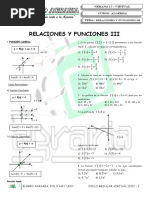 Relaciones y Funciones III