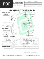 Relaciones y Funciones IV