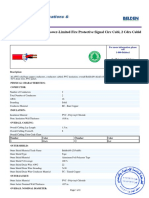 9575 Non-Paired - Power-Limited Fire Protective Signal Circ Cabl, 2 Cdrs Cabld