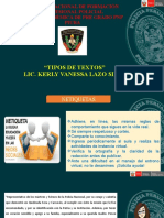 Diapositiva - Tipología Textual