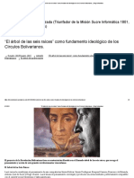 "El Árbol de Las Seis Raíces" Como Fundamento Ideológico de Los Círculos Bolivarianos. - Blog Bolivariano