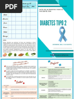 Guia de Alimentos para Pacientes Con Diabetes Tipo 2 Menu S Book