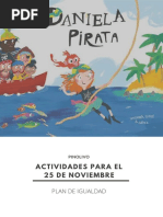 DAniela Pirata. Actividades para El 25 de Noviembre