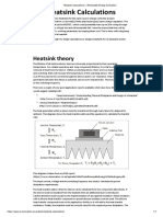 Heatsink Calculations 