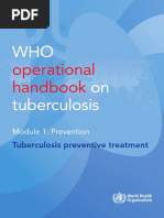 WHO Operational Handbook On Tuberculosis 2020