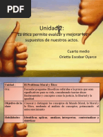 Unidad 2. Ética y Moral