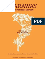 Caraway - The Genus Carum (Medicinal and Aromatic Plants - Industrial Profiles) (PDFDrive)