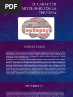 El Carácter Mitologico de La Epilepsia