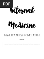 Final Oral Revalida Internal Medicine Compilation 1