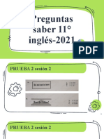 Inglés Prueba Saber 11° 2021-1