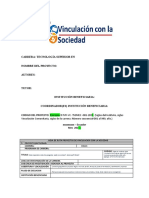 Hoja de Ruta de Continuidad de Procesos de Vinculación Con La Sociedad 2021-1