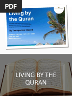 Living by The Quran Module 3