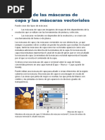 Acerca de Las Máscaras de Capa y Las Máscaras Vectoriales