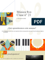 Música 8vo 17 Agosto 2021