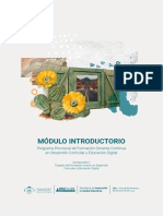 Módulo Introductorio: Programa Provincial de Formación Docente Continua en Desarrollo Curricular y Educación Digital