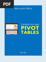 Learn Excel Pivot Tables