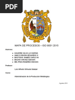 Bmapa de Procesos - Iso 9001 2015