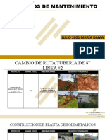 Informe Julio Proyectos de Mantenimiento