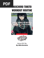 Muichiro Tokito Workout PDF