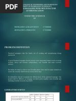 Password Manager With Multi Factor Authentication: Under The Guidence OF