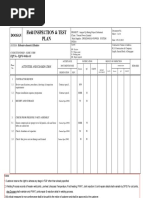 Field Inspection & Test Plan: Doosan