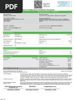 Reliance General Insurance Company Limited: "A" Policy For Act Liability Insurance (Two Wheeler) - Policy Schedule