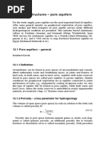 12 Aquifer Structures - Pore Aquifers