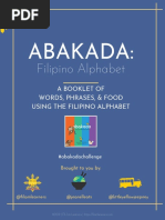 Abakada:: Filipino Alphabet