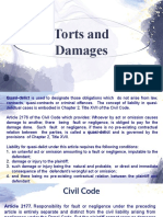 Torts and Damages