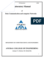 Laboratory Manual: Data Communication and Computer Networks