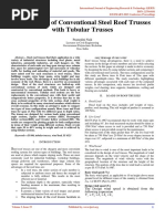 Comparison of Conventional Steel Roof Trusses With Tubular Trusses IJERTCONV3IS19164