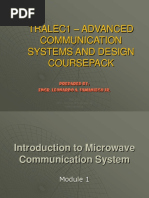 Module 1 - Intro To Microwave