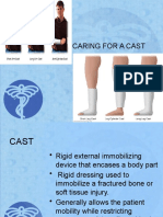 Caring For A Cast