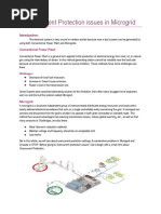 Overcurrent Protection Issues in Microgrid