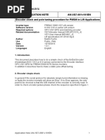 Application Note AN-VG7-001v101EN Encoder Check and Pole Tuning Procedure For PMSM in Lift Applications